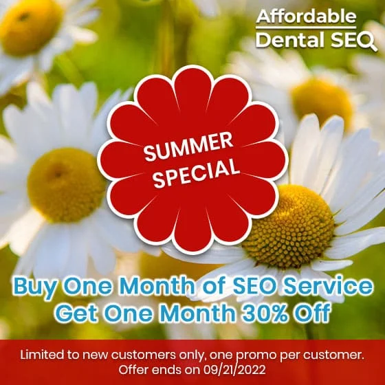 Buy One Month of SEO Service - Get One Month 30% Off*