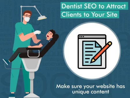 dental practice and the website a success
